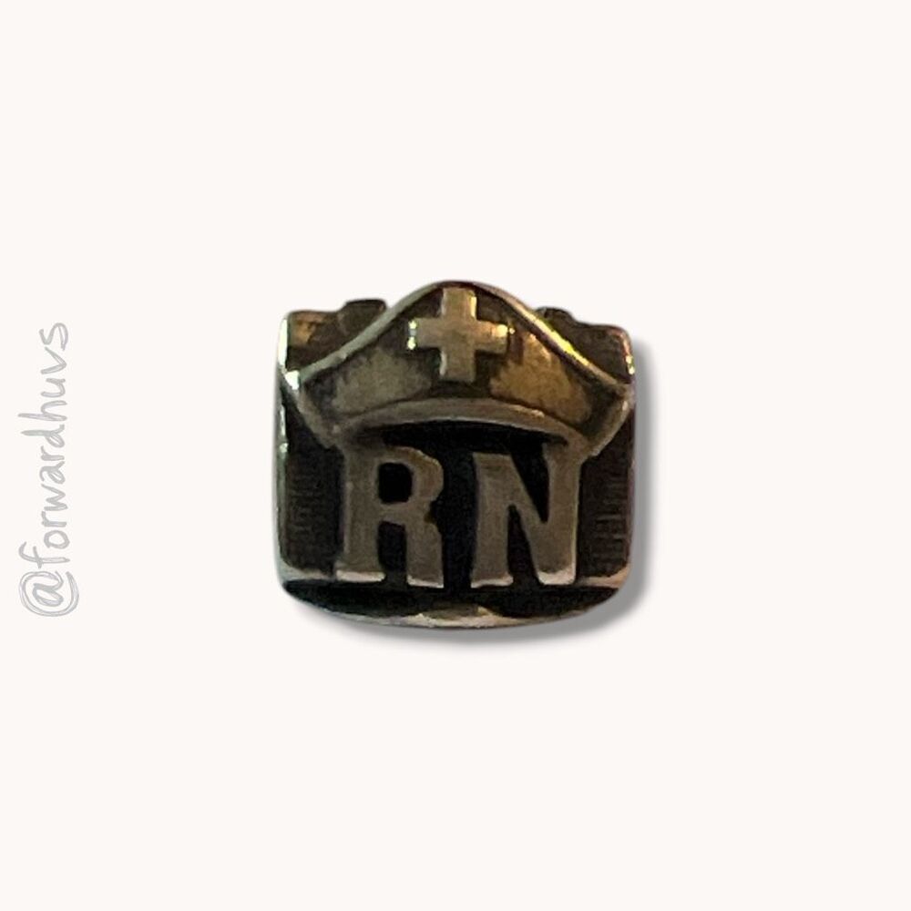 Zable Nurse Sterling Silver Charm (CGC Marked)